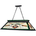 Tiffany Billiard Matte Black Island Billiard Pendant | theLightShop
