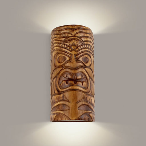 Tiki Amber Palm Wall Sconce - Wall Sconce