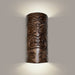 Tiki Dark Teak Wall Sconce - Wall Sconce