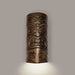 Tiki Downlight Dark Teak Wall Sconce - Wall Sconce