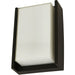 Titon Matte Black 3 Light LED Outdoor Wall Sconce - Outdoor Wall Sconces
