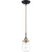 Toleo Black Vintage Brass Pendants - Pendants