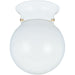 Tomkin White Flush Mount - Flushmounts