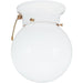 Tomkin White LED Flush Mount - Flushmounts