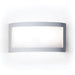 Translucency Satin White LED Wall Sconce - Wall Sconce