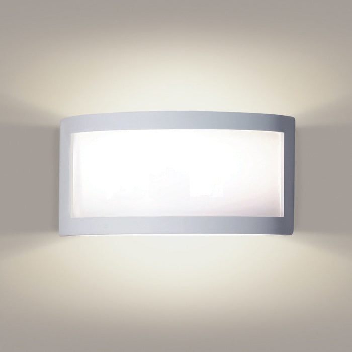 Translucency Satin White LED Wall Sconce - Wall Sconce