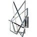 Trapezoid Polished Chrome LED Wall Sconce - Wall Sconce