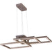 Traverse LED Champagne LED Entry Foyer Pendant - Pendants