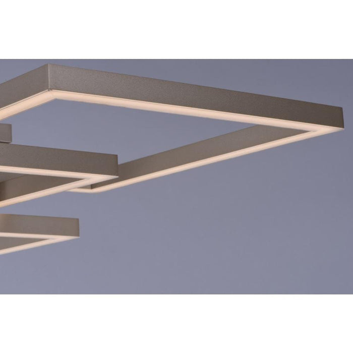 Traverse LED Champagne LED Entry Foyer Pendant - Pendants