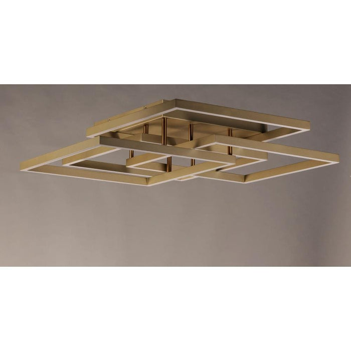 Traverse LED Champagne LED Flush Mount - Flushmounts