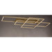 Traverse LED Champagne LED Flush Mount - Flushmounts
