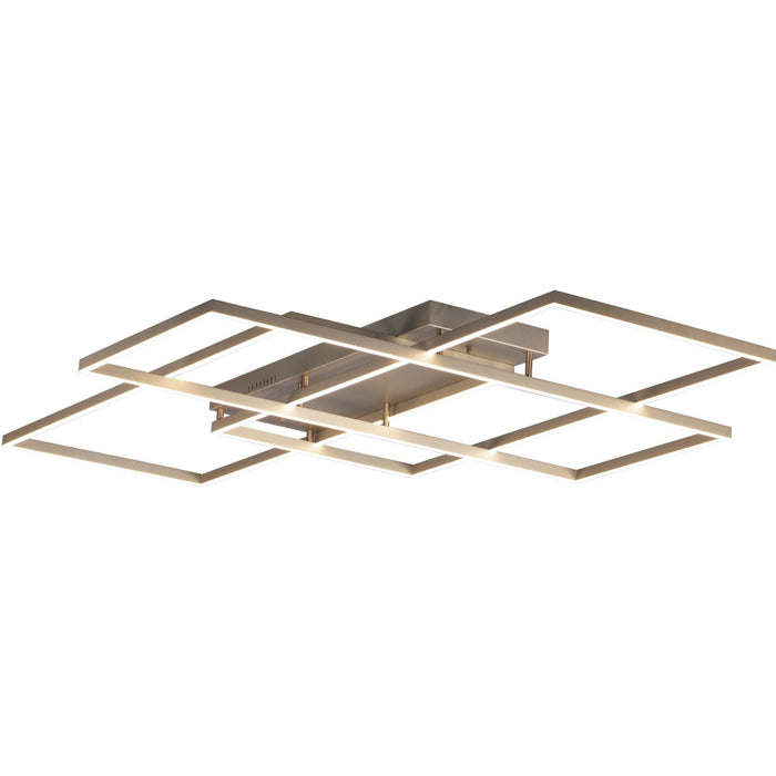 Traverse LED Champagne LED Flush Mount - Flushmounts