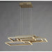 Traverse LED Champagne LED Single Pendant - Pendants