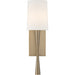 Trenton 1 Light Aged Brass Sconce - Wall Sconce