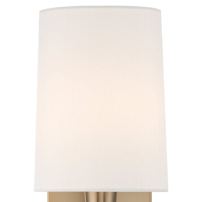 Trenton 1 Light Aged Brass Sconce - Wall Sconces