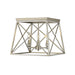 Trestle Antique Silver 3 Light Flushmount 447F14-AS | theLightShop