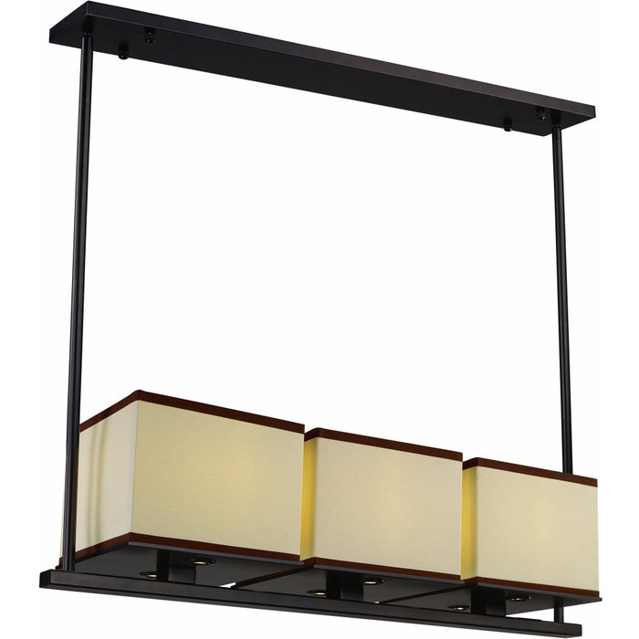 Tribeca Dark Bronze LED Linear Pendant - Pendants