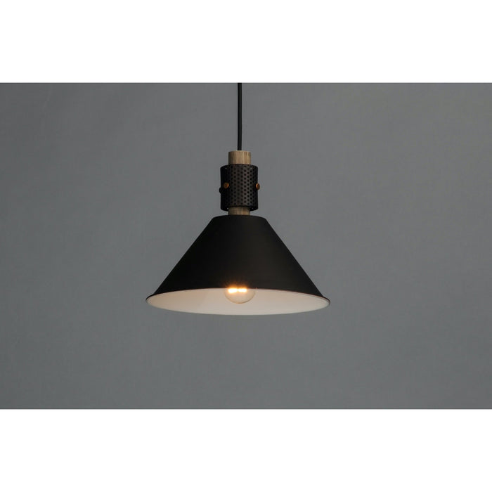 Tucson Oil Rubbed Bronze / Weathered Wood Single Pendant - Pendants