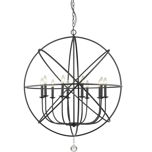 Tull Matte Black Chandelier | theLightShop
