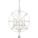Tull Matte White Chandelier | theLightShop