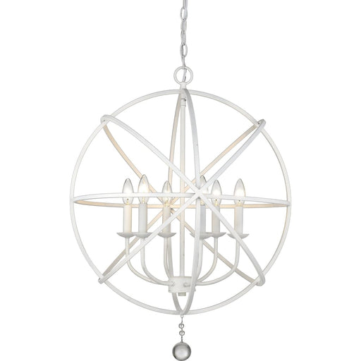 Tull Matte White Chandelier | theLightShop