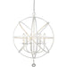Tull Matte White Chandelier | theLightShop