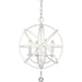 Tull Matte White Chandelier | theLightShop