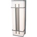 Tuxedo Satin LED Outdoor Wall Sconce - Outdoor Wall Sconce