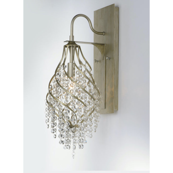 Twirl Golden Silver Wall Sconce - Wall Sconce