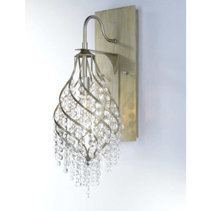 Twirl Golden Silver Wall Sconce - Wall Sconce