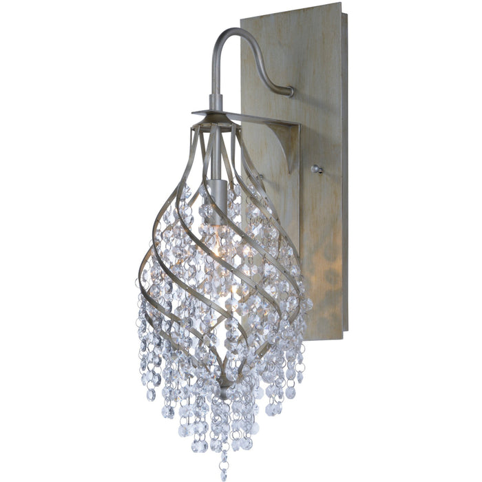 Twirl Golden Silver Wall Sconce - Wall Sconce