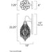 Twirl Golden Silver Wall Sconce - Wall Sconce