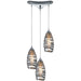 Twister Polished Chrome Mini Pendant - Mini-Pendants