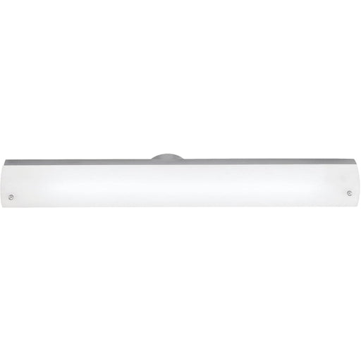 Vail Brushed Steel LED Vanity - Bath & Vanity