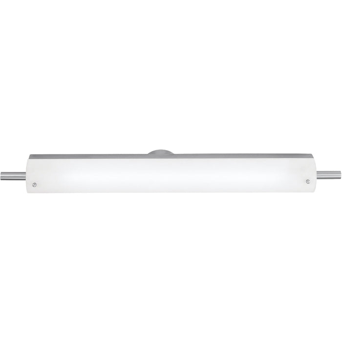 Vail Brushed Steel LED Vanity - Bath & Vanity