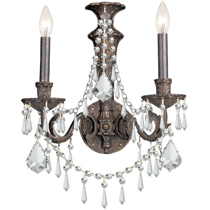 Vanderbilt 2 Light English Bronze Sconce - Wall Sconce