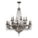 Vanderbilt 23 Light English Bronze Chandelier - Chandeliers
