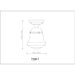 Vaughn Brushed Nickel 1 Light 9 Inch Semi-Flushmount Z-Lite 735F1-BN | theLightShop