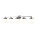 Vaughn Chrome 5 Light Vanity Light Z-Lite 735-5V-CH | theLightShop