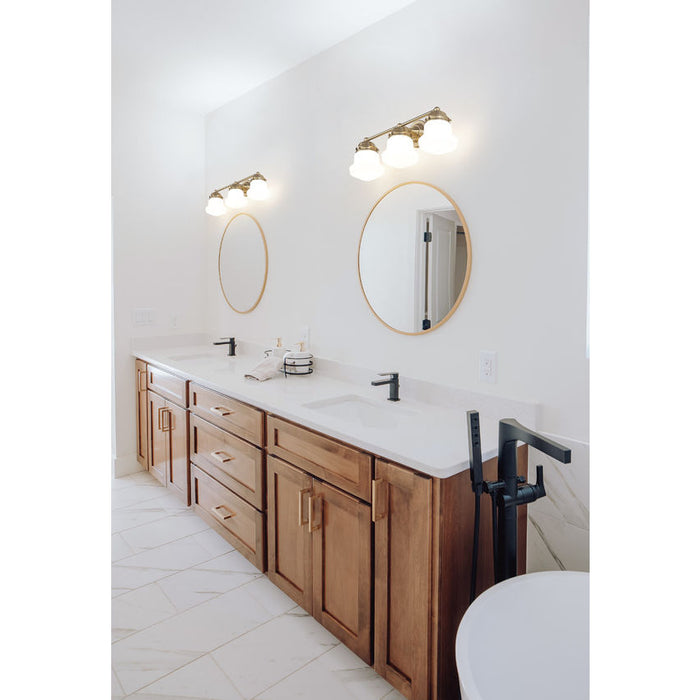 Vaughn Luxe Gold 3 Light Vanity Light Z-Lite 735-3V-LG | theLightShop