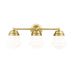 Vaughn Luxe Gold 3 Light Vanity Light Z-Lite 735-3V-LG | theLightShop