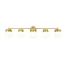 Vaughn Luxe Gold 5 Light Vanity Light Z-Lite 735-5V-LG | theLightShop
