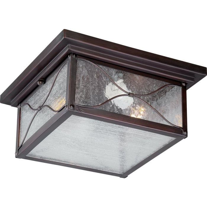Vega Classic Bronze Outdoor Flushmount - Outdoor Flushmount