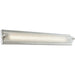Veil Brushed Nickel 1 Light LED Vanity Bath - Vanity Bath