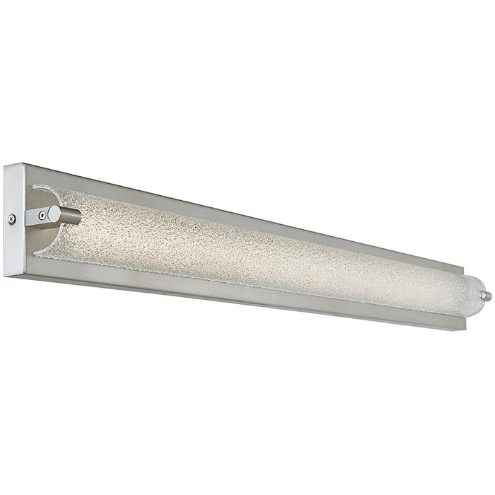 Veil Brushed Nickel 3 Light LED Vanity Bath - Vanity Bath
