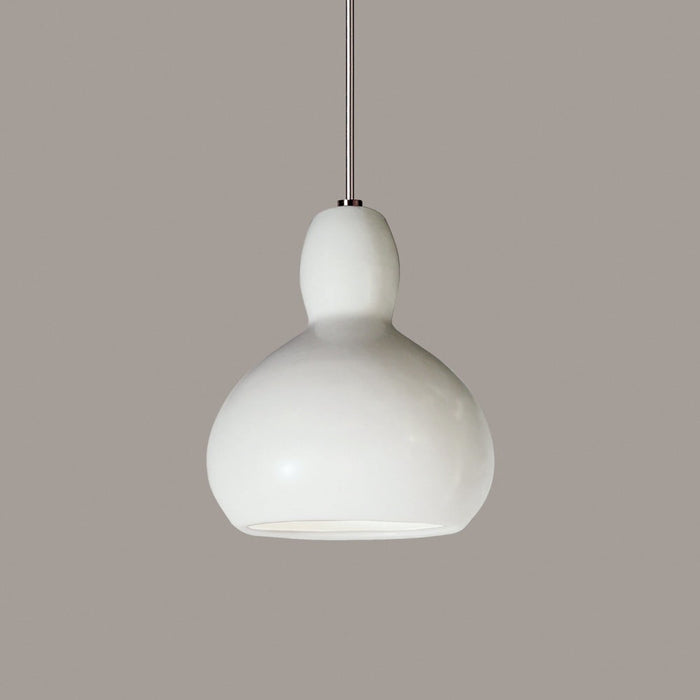 Venus White Gloss Halogen Mini Pendant - Mini-Pendants