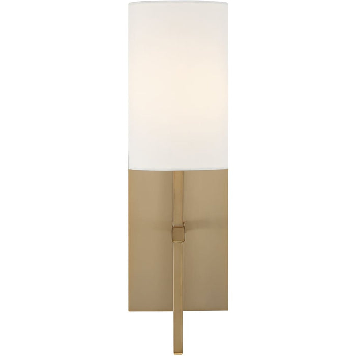 Veronica 1 Light Aged Brass Sconce - Wall Sconce