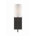 Veronica 1 Light Black Forged Wall Mount - Wall Sconces