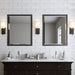 Veronica 1 Light Black Forged Wall Mount - Wall Sconces