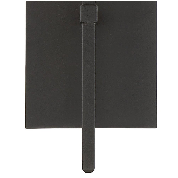 Veronica 1 Light Black Forged Wall Mount - Wall Sconces